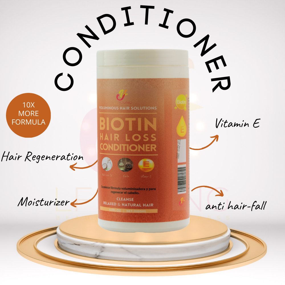 LF Young 1KG Hair Conditioner Keratin Treatment Maintenance Anti Hair Fall w/ Coconut Oil Vit.  E